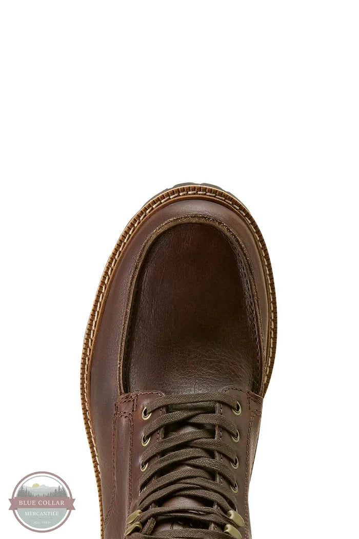 Ariat 10064038 Split Rock Moc Toe Lace Up Western Boot, toe