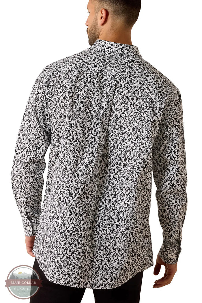 Ariat 10071029 Team Janson Classic Fit Long Sleeve Shirt back view