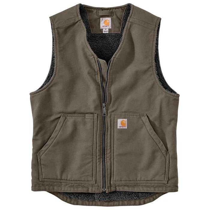Carhartt 104394 Relaxed Fit Washed Duck Sherpa Lined Vest