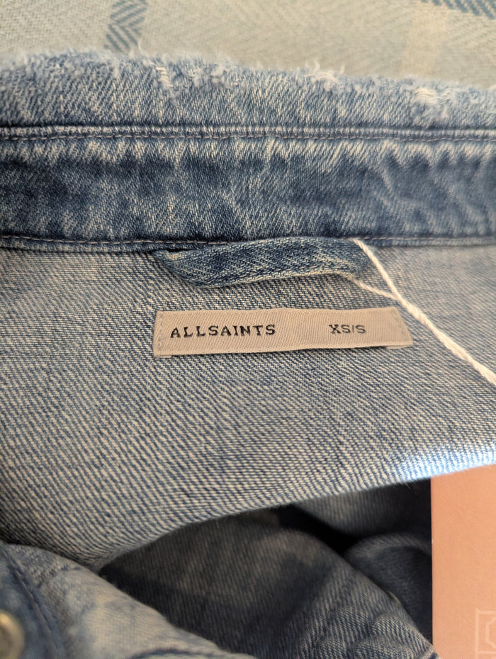 AllSaints Denim Shirt XS/S