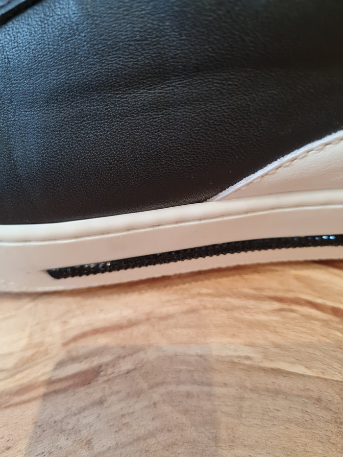 ALPE Black/white trainers 4