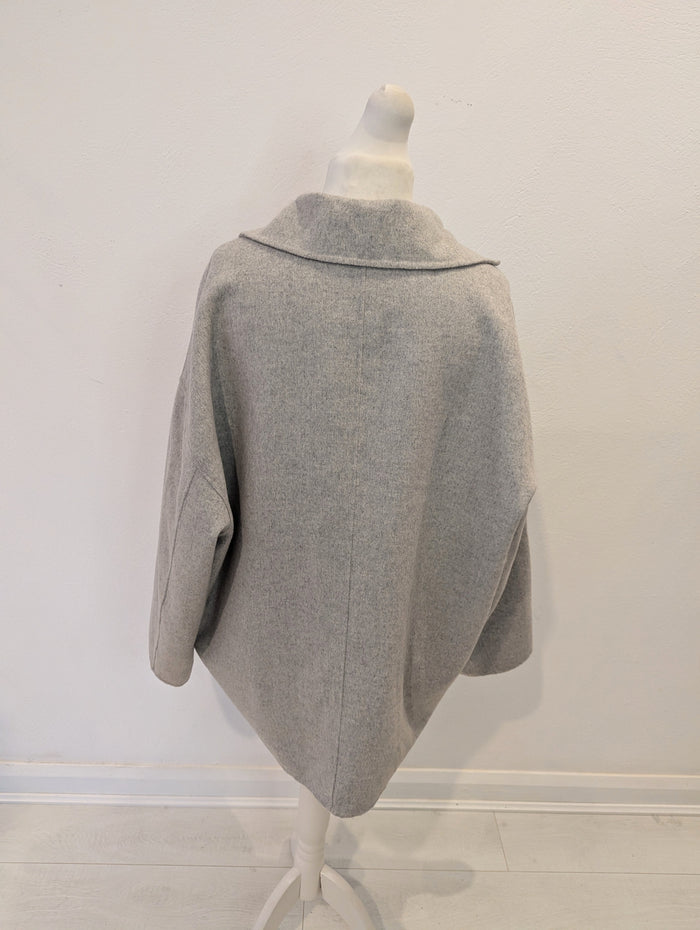 American Vintage Grey Wool Coat M/L