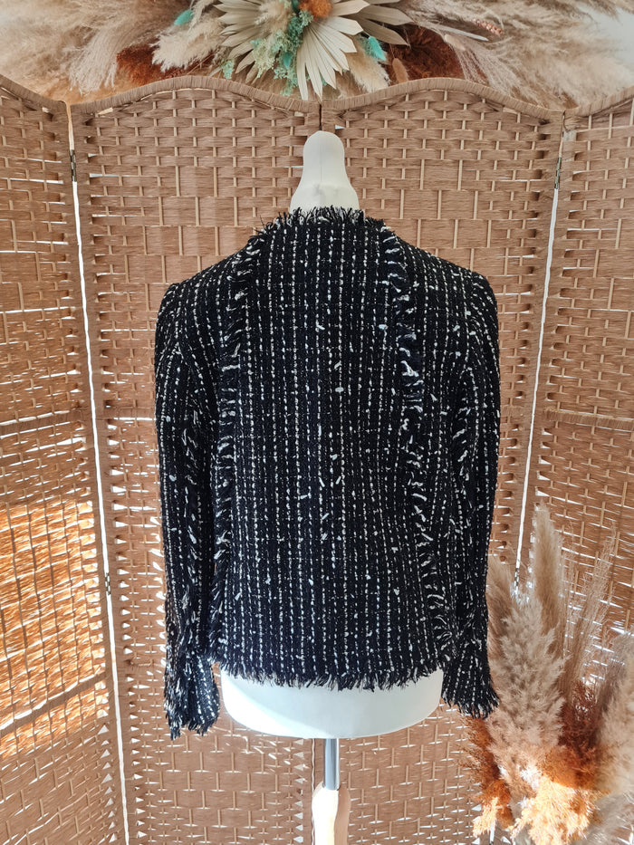 Autograph black tweed jacket S