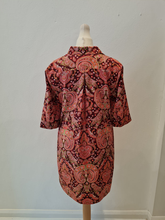 Banana Republic Paisley tunic 10/12
