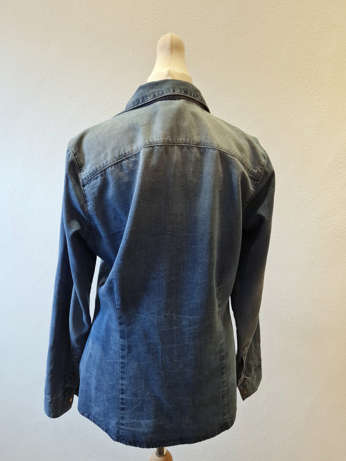 Barbour denim shirt 10