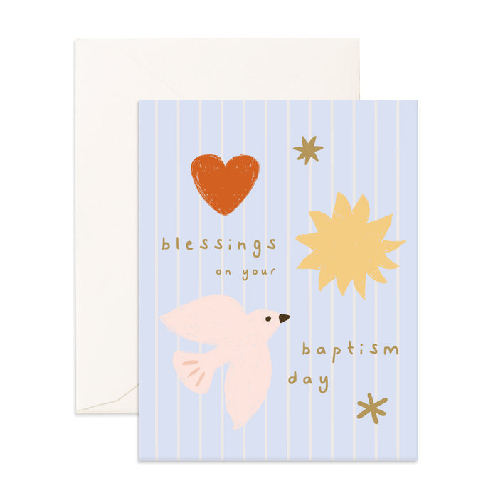 Blessings Baptism Greeting Card - PRE-ORDER (SEPTEMBER)
