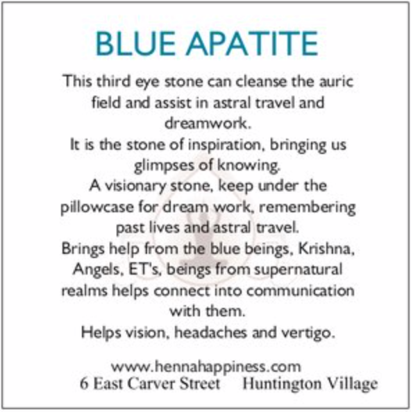 Blue Apatite Bracelet