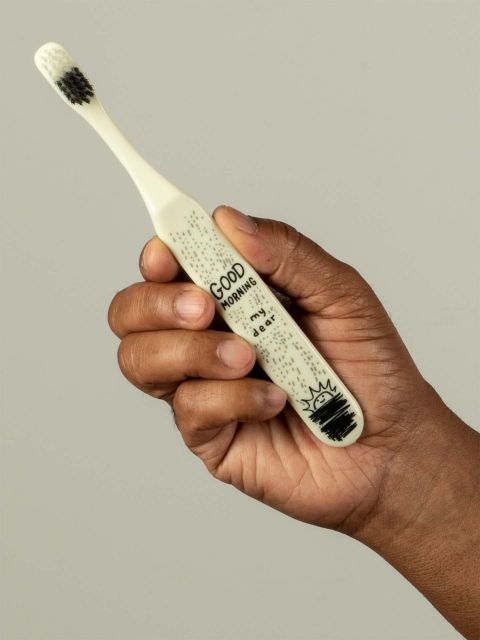 BlueQ "Good Morning My Dear. Sleep My Love." Toothbrush BLUEQ
