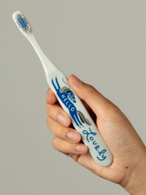 BlueQ "Hello Lovely." Toothbrush BLUEQ