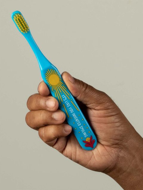BlueQ "It's like You Invented Smiling" Toothbrush BLUEQ