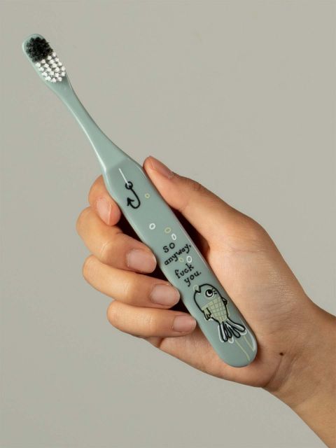 BlueQ "So Anyway Fuck You" Toothbrush BLUEQ