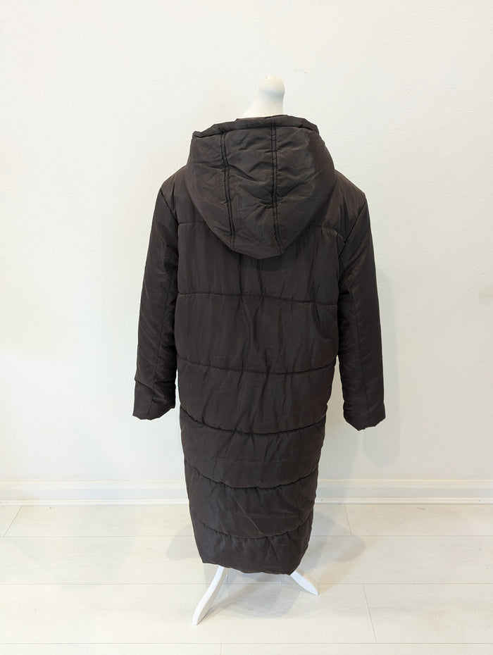 Brave Soul Brown Puffa Coat 12
