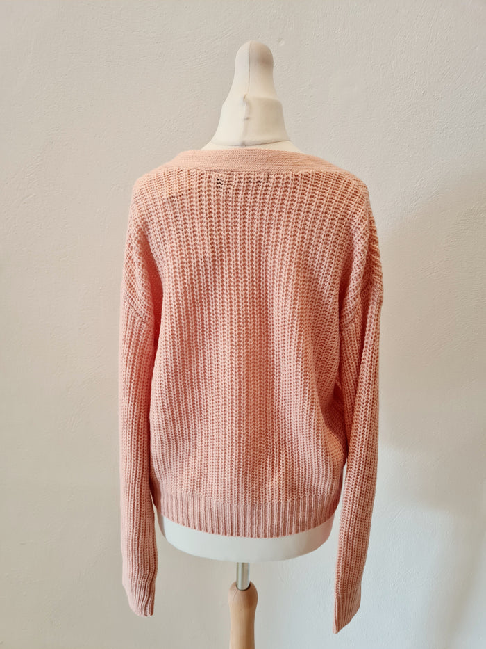 Brave Soul Pink Cardigan XS