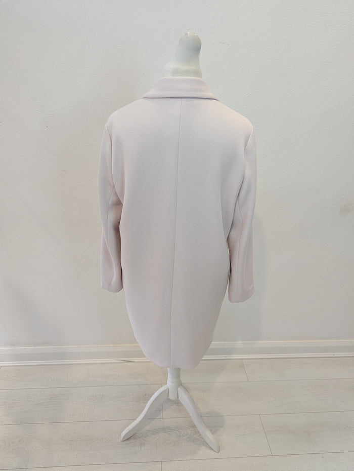 By Malene Birger Blush Longline Jacket Size 10 (Oversized)