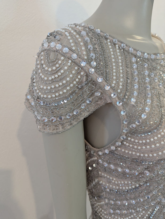 Coast Beaded & Pearl Evening dress 10