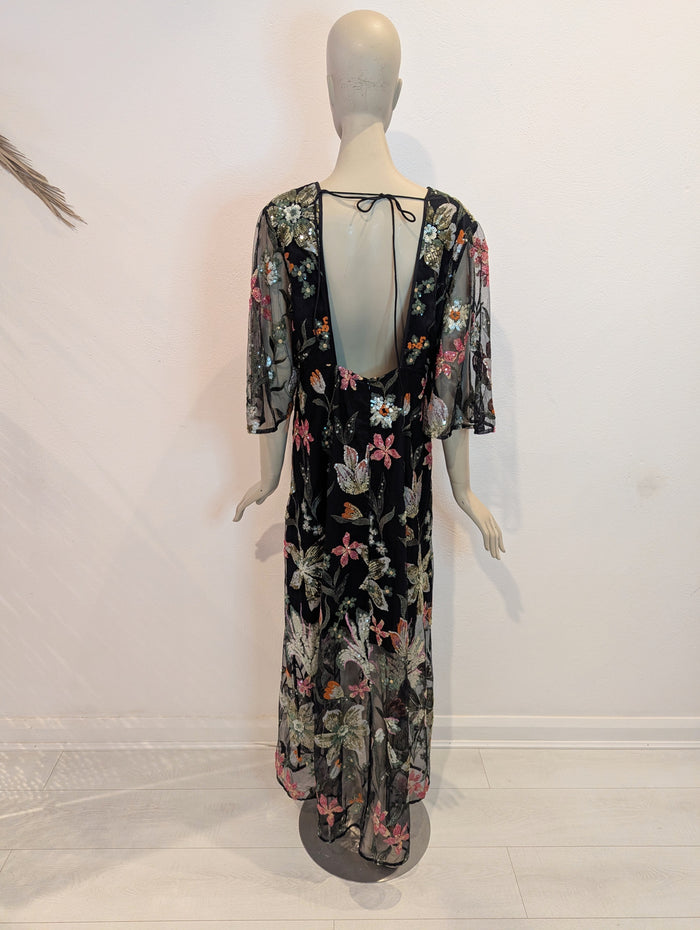 Coast Sequin Maxi Dress 18