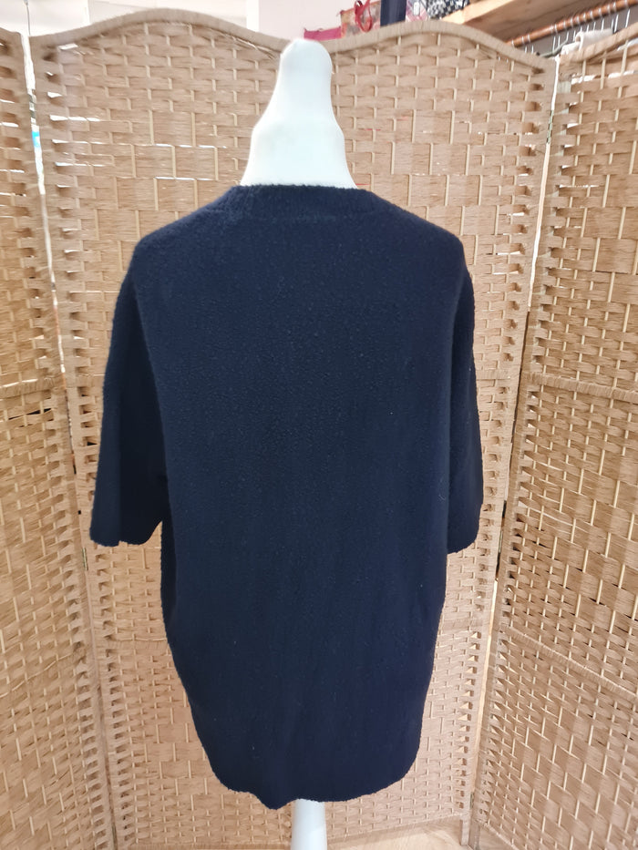 Cos Navy Jumper top L