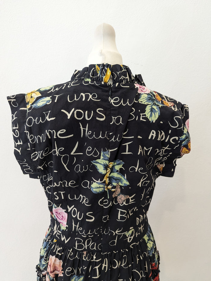 Derhy Floral Dress M NWT £102.95
