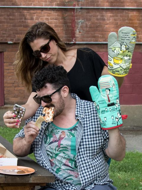 Dropping' A Recipe On Your Ass Oven Mitt