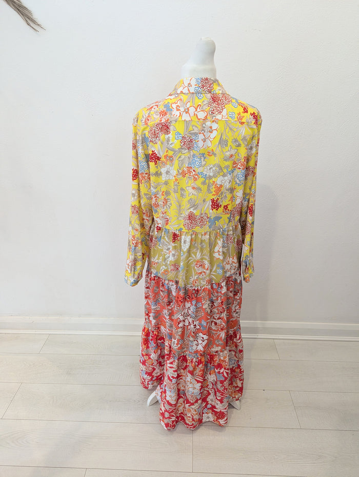 French Connection multi floral maxi 16