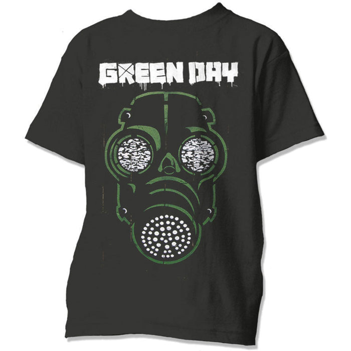 Green Day T-Shirt - Green Mask Rock Off