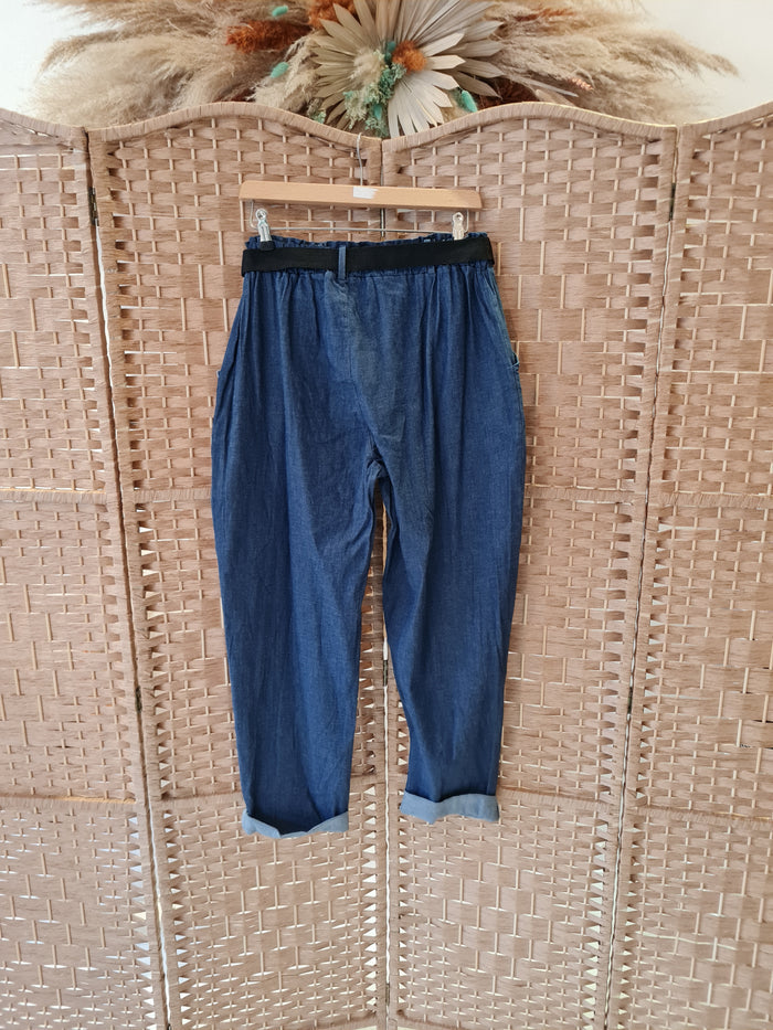 Hampton denim style trousers