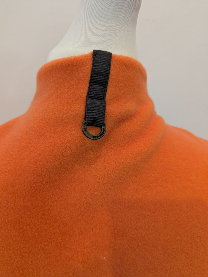 Henriette Steffensen Orange Sleeveless Gilet Size Medium