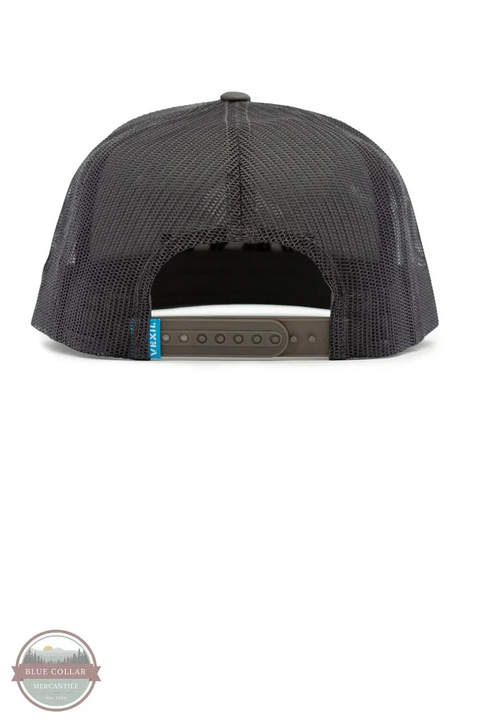 exil Western - Bronc - Charcoal/Charcoal Mesh Baseball Cap back view