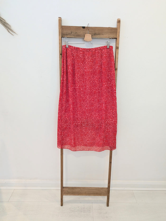 Hush Pink Wrap Skirt 12