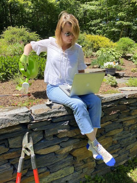 I'm A Country Girl W-Ankle Socks BLUEQ