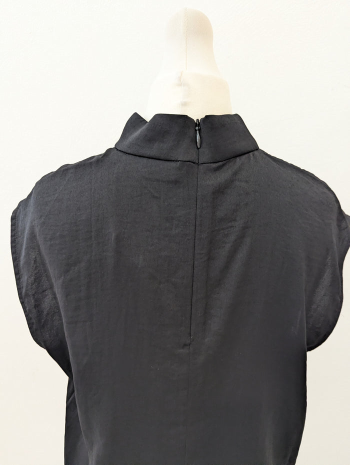 InWear Black High Neck Top NWT £50