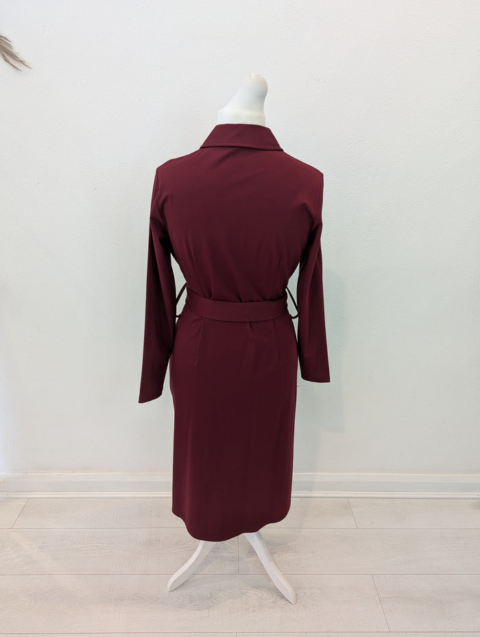 Lennon Courtney Burgundy Dress 12