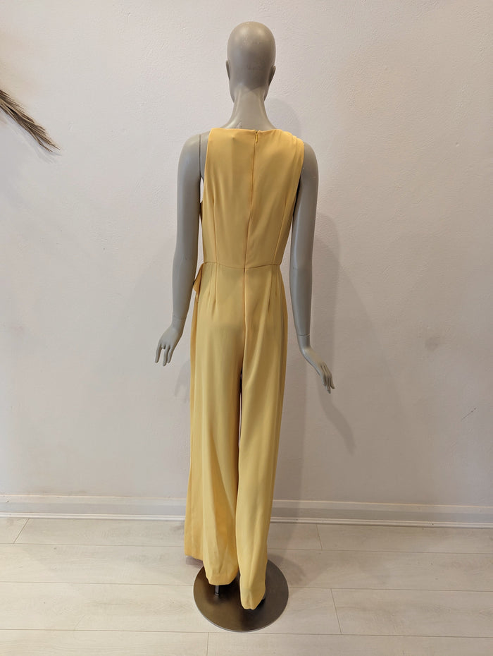 Mango Jumpsuit yellow M