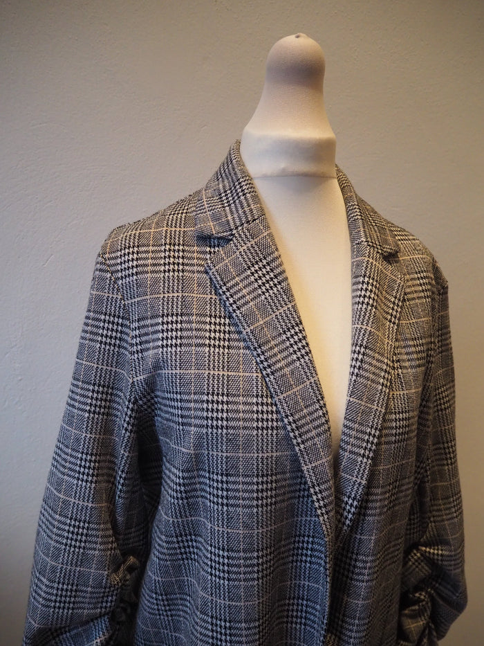 Max Studio Check Blazer Medium