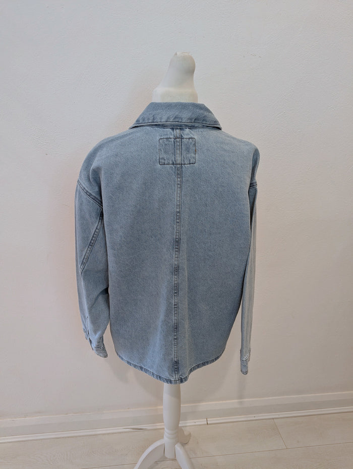 M&S Lightwash Denim Jacket L
