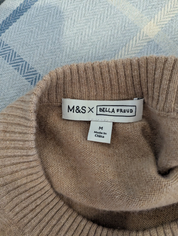 M&S X Bella Freud Honey jumper M RRP £129