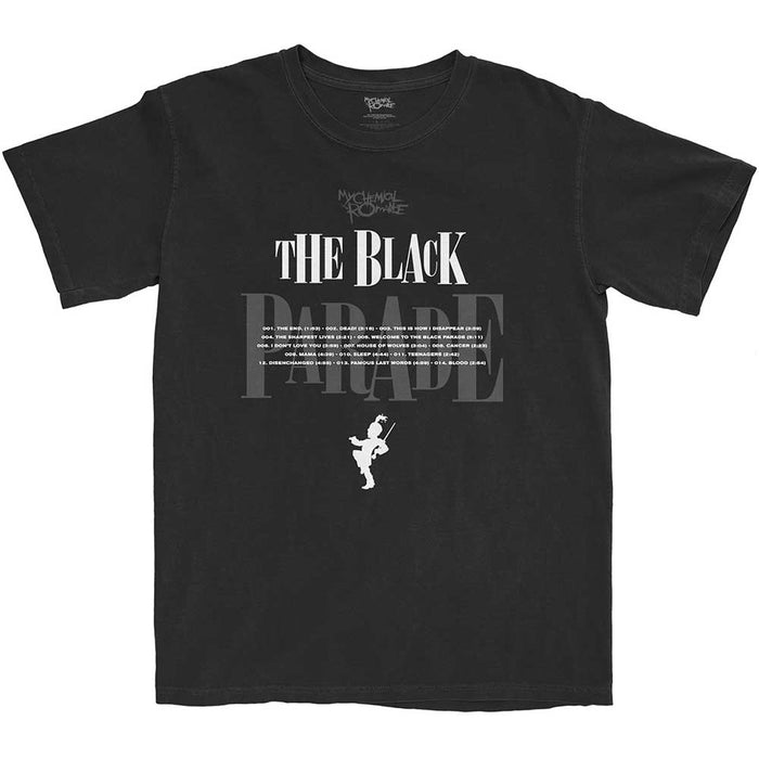 My Chemical Romance Unisex T-shirt - Track Listings Rock Off