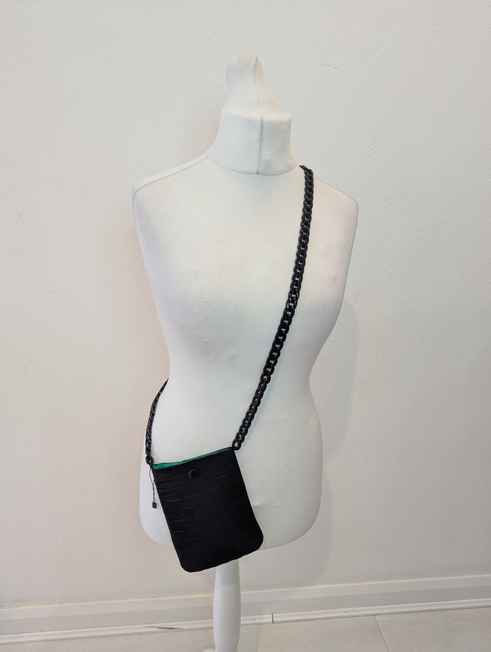 Naya Black & White Top L & Bag