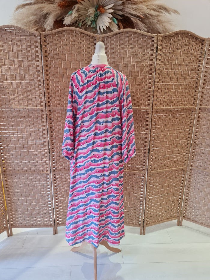 Primrose Park Pink/purple star dress 10