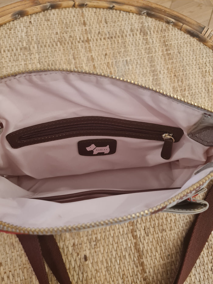 Radley mini maroon crossbody
