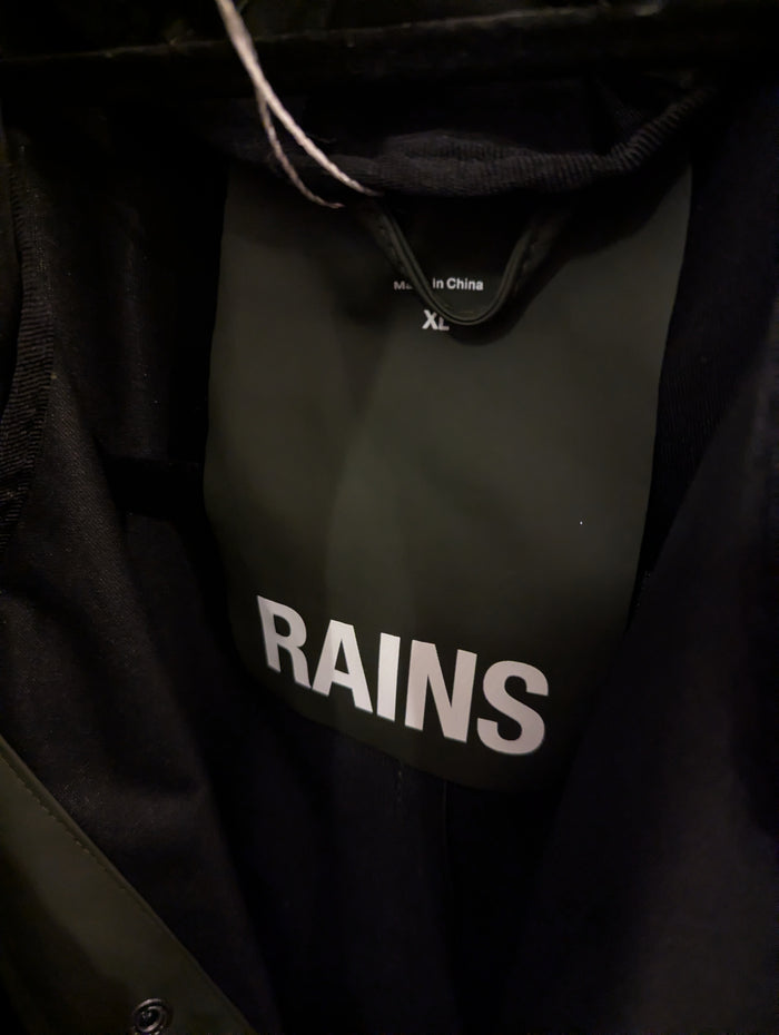 Rains Green Jacket XL