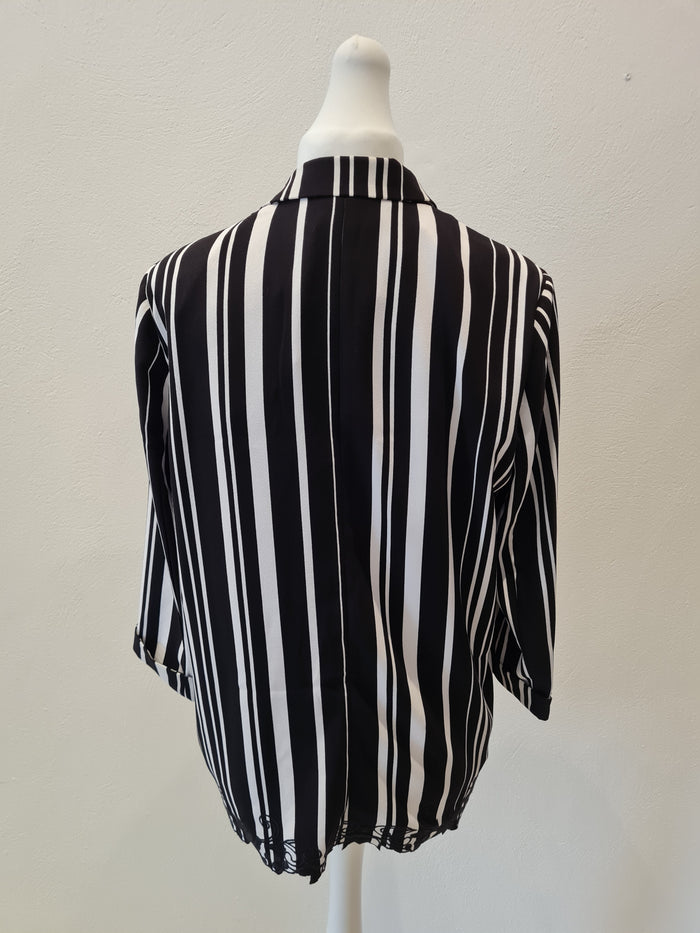 River Island Stripe Blazer Size 14