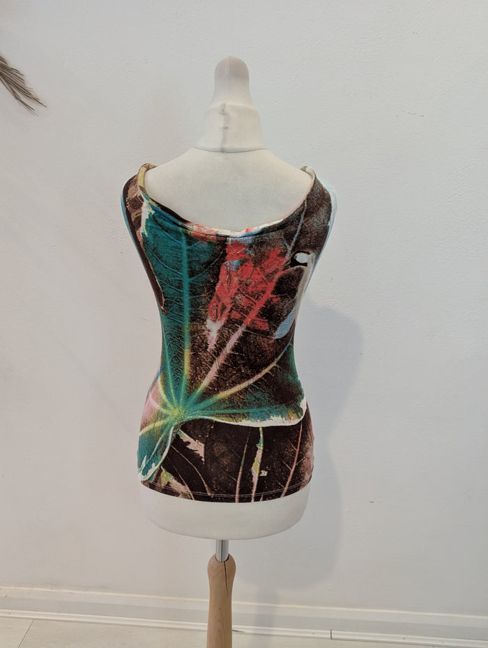 Roberto Cavalli Cowl Neck Top Xs