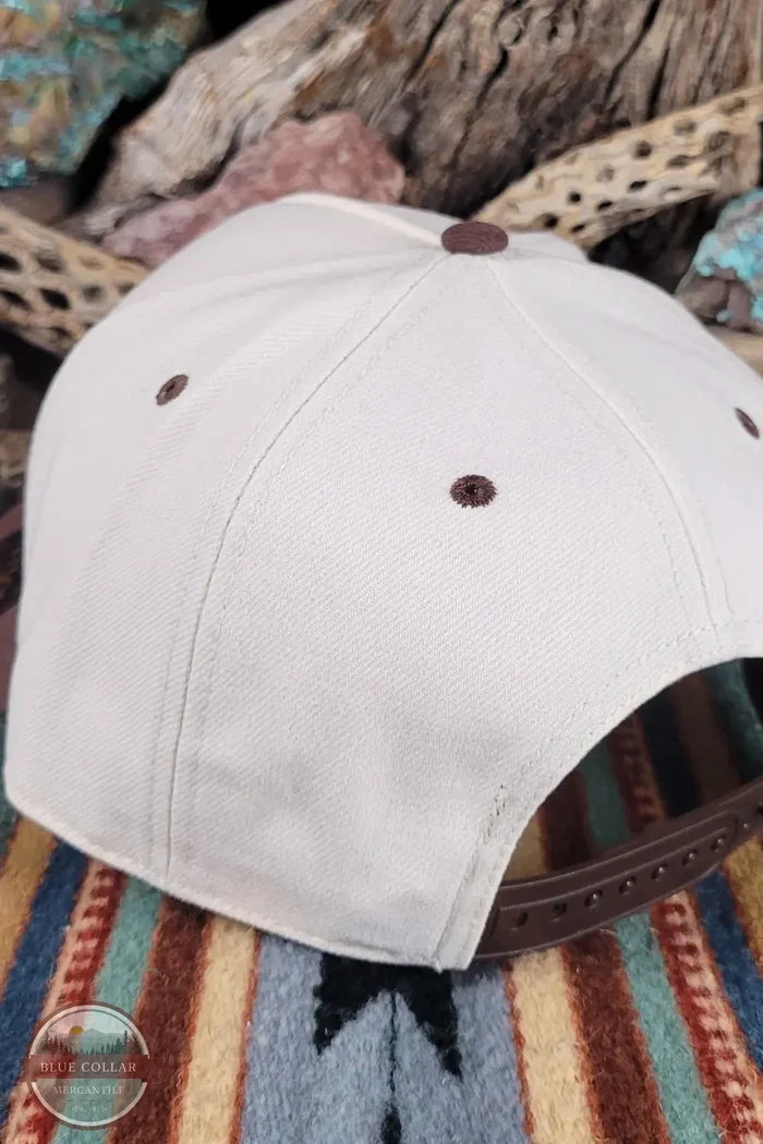 Stetson SCSCAF-0004 Cowhide Patch Trucker Hat back view
