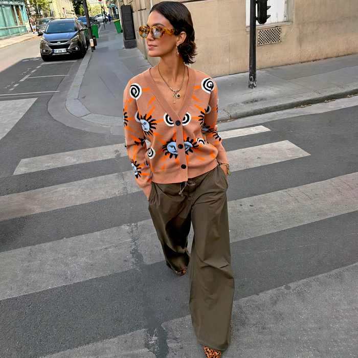 Tan Sun Hannah Cardigan