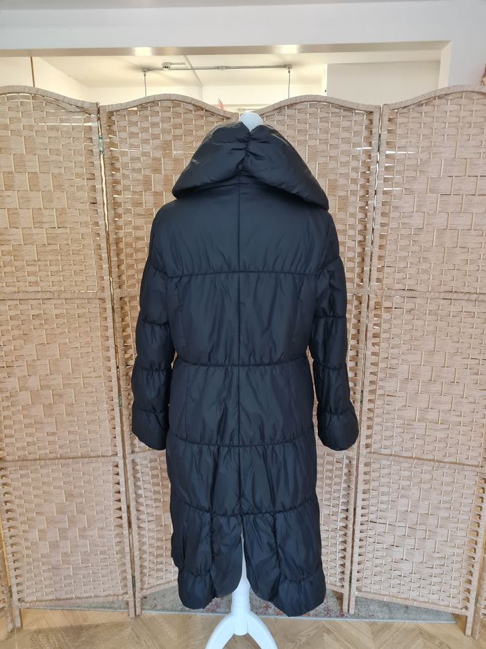 TYF Black Puffa Coat Size 12