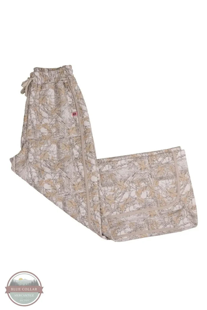 Simply Southern PP-0225-PNT-SLOAN-CAMOWHT Sloan Drawstring Pant in White Camo