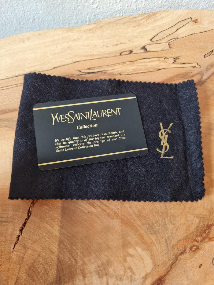 YSL Vintage 1980s Black coin Purse New