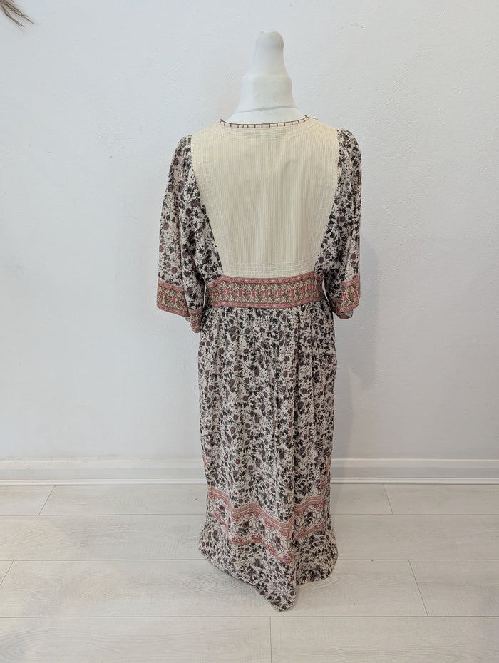 Zara floral shell maxi L