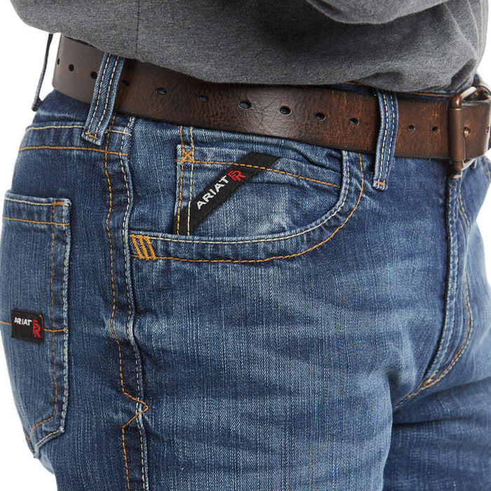 Ariat 10020812 Flame Resistant M4 Low Rise Basic Boot Cut Jean, Alloy